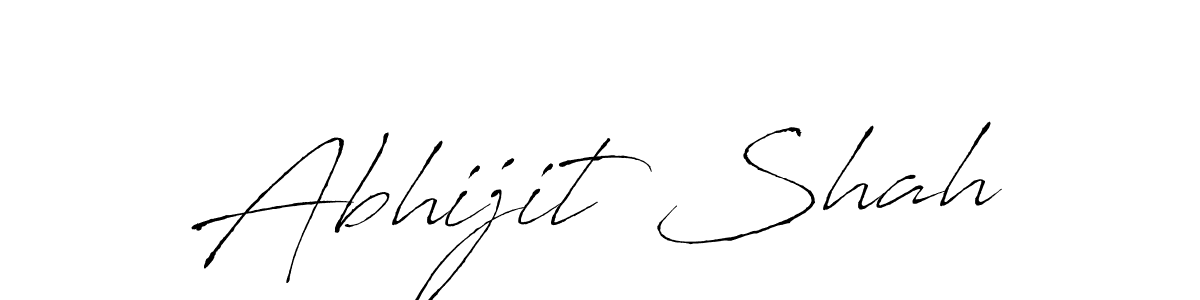 Abhijit Shah stylish signature style. Best Handwritten Sign (Antro_Vectra) for my name. Handwritten Signature Collection Ideas for my name Abhijit Shah. Abhijit Shah signature style 6 images and pictures png