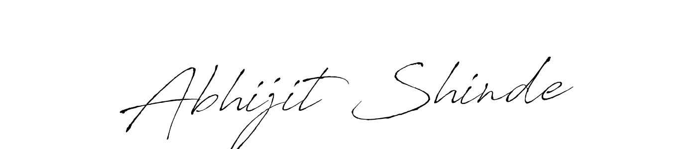 Make a beautiful signature design for name Abhijit Shinde. With this signature (Antro_Vectra) style, you can create a handwritten signature for free. Abhijit Shinde signature style 6 images and pictures png