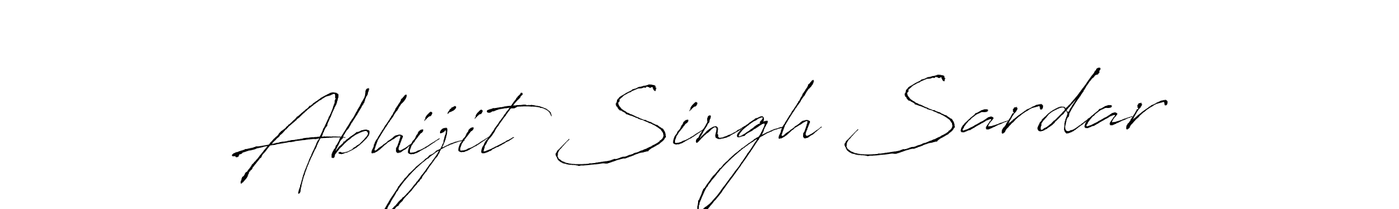 Design your own signature with our free online signature maker. With this signature software, you can create a handwritten (Antro_Vectra) signature for name Abhijit Singh Sardar. Abhijit Singh Sardar signature style 6 images and pictures png