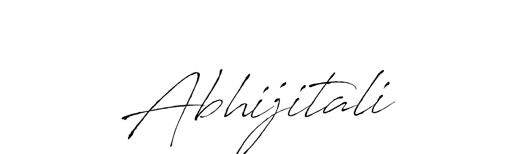 Use a signature maker to create a handwritten signature online. With this signature software, you can design (Antro_Vectra) your own signature for name Abhijitali. Abhijitali signature style 6 images and pictures png