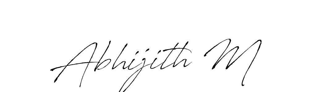 You should practise on your own different ways (Antro_Vectra) to write your name (Abhijith M) in signature. don't let someone else do it for you. Abhijith M signature style 6 images and pictures png