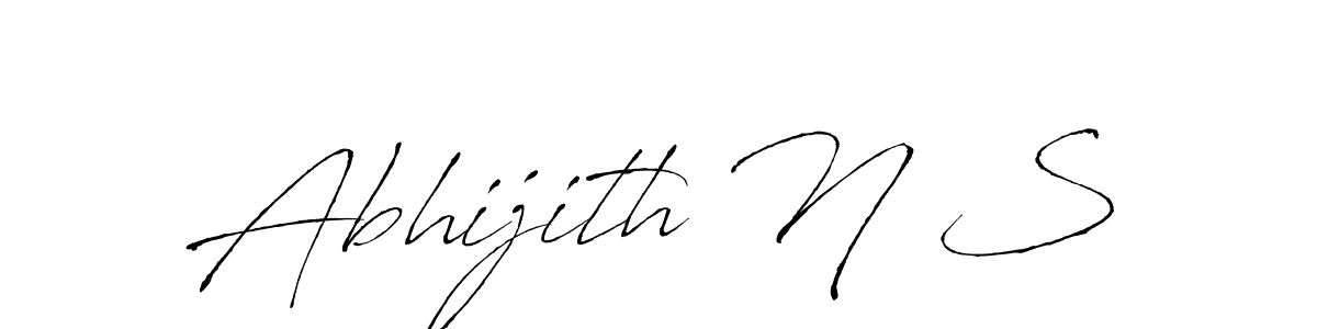 You should practise on your own different ways (Antro_Vectra) to write your name (Abhijith N S) in signature. don't let someone else do it for you. Abhijith N S signature style 6 images and pictures png