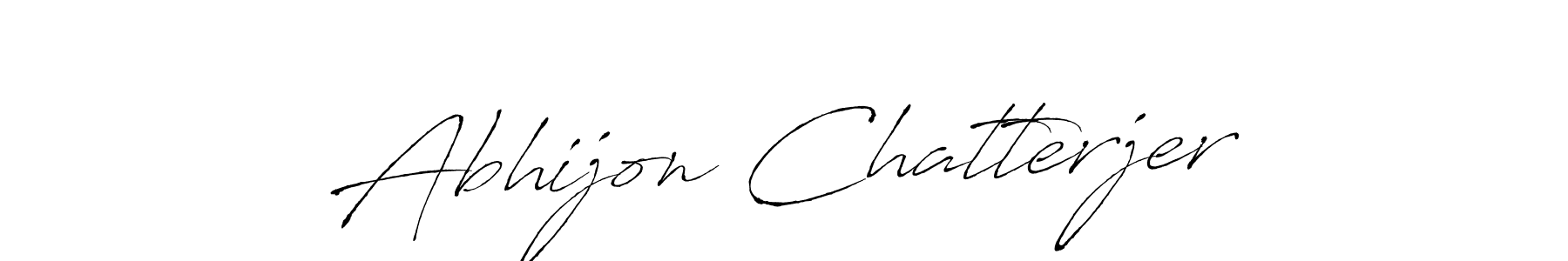 Design your own signature with our free online signature maker. With this signature software, you can create a handwritten (Antro_Vectra) signature for name Abhijon Chatterjer. Abhijon Chatterjer signature style 6 images and pictures png