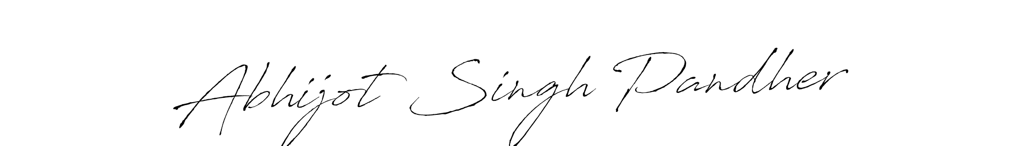 How to Draw Abhijot Singh Pandher signature style? Antro_Vectra is a latest design signature styles for name Abhijot Singh Pandher. Abhijot Singh Pandher signature style 6 images and pictures png