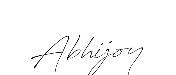 Abhijoy stylish signature style. Best Handwritten Sign (Antro_Vectra) for my name. Handwritten Signature Collection Ideas for my name Abhijoy. Abhijoy signature style 6 images and pictures png