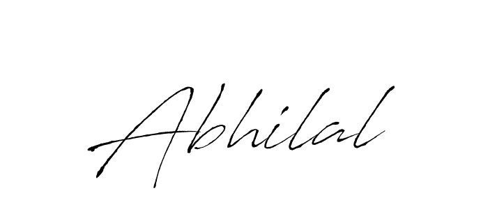 Abhilal stylish signature style. Best Handwritten Sign (Antro_Vectra) for my name. Handwritten Signature Collection Ideas for my name Abhilal. Abhilal signature style 6 images and pictures png