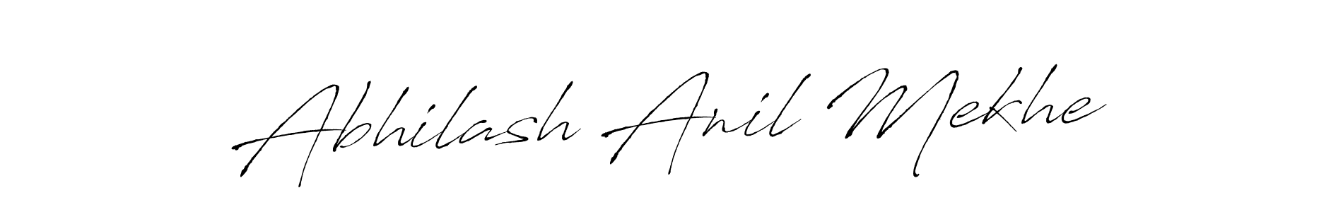 Use a signature maker to create a handwritten signature online. With this signature software, you can design (Antro_Vectra) your own signature for name Abhilash Anil Mekhe. Abhilash Anil Mekhe signature style 6 images and pictures png