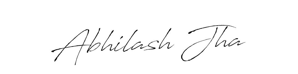 The best way (Antro_Vectra) to make a short signature is to pick only two or three words in your name. The name Abhilash Jha include a total of six letters. For converting this name. Abhilash Jha signature style 6 images and pictures png