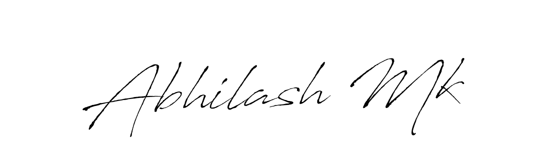 Abhilash Mk stylish signature style. Best Handwritten Sign (Antro_Vectra) for my name. Handwritten Signature Collection Ideas for my name Abhilash Mk. Abhilash Mk signature style 6 images and pictures png