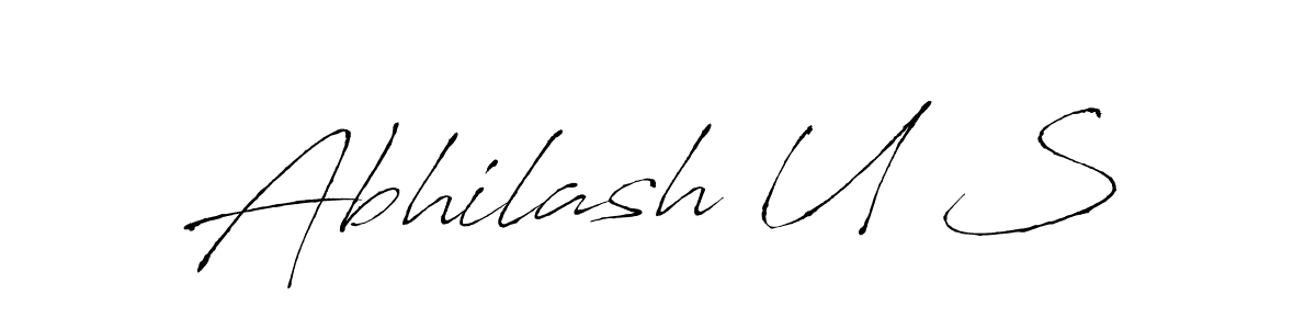Similarly Antro_Vectra is the best handwritten signature design. Signature creator online .You can use it as an online autograph creator for name Abhilash U S. Abhilash U S signature style 6 images and pictures png