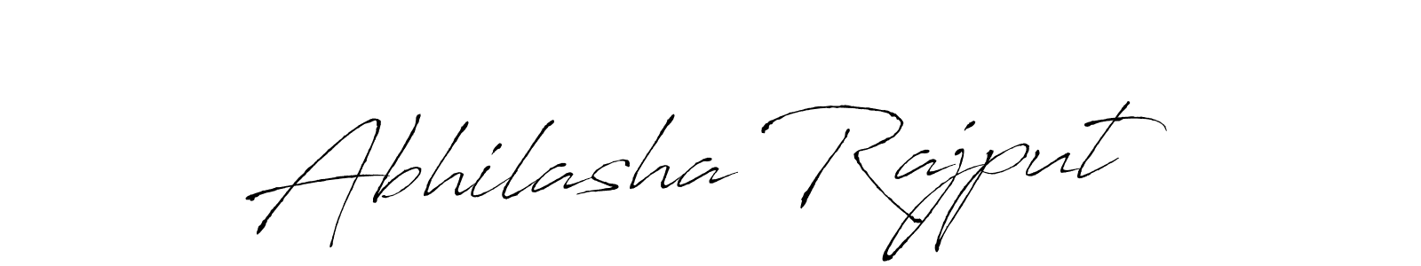 Make a beautiful signature design for name Abhilasha Rajput. With this signature (Antro_Vectra) style, you can create a handwritten signature for free. Abhilasha Rajput signature style 6 images and pictures png