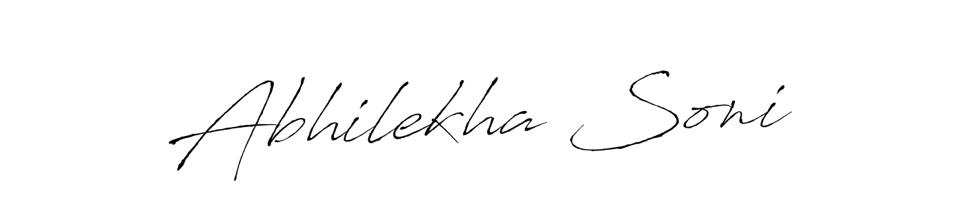 This is the best signature style for the Abhilekha Soni name. Also you like these signature font (Antro_Vectra). Mix name signature. Abhilekha Soni signature style 6 images and pictures png