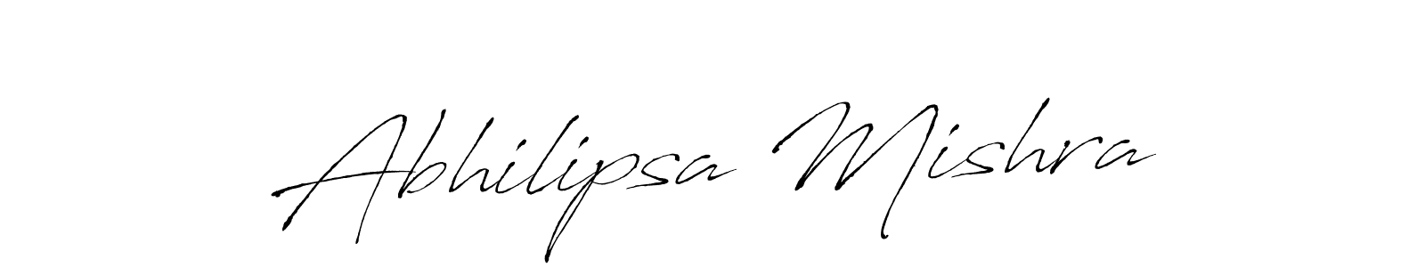The best way (Antro_Vectra) to make a short signature is to pick only two or three words in your name. The name Abhilipsa Mishra include a total of six letters. For converting this name. Abhilipsa Mishra signature style 6 images and pictures png