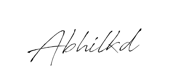 Make a beautiful signature design for name Abhilkd. With this signature (Antro_Vectra) style, you can create a handwritten signature for free. Abhilkd signature style 6 images and pictures png