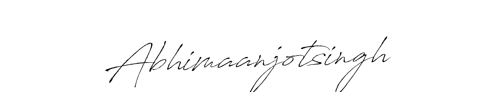 Also You can easily find your signature by using the search form. We will create Abhimaanjotsingh name handwritten signature images for you free of cost using Antro_Vectra sign style. Abhimaanjotsingh signature style 6 images and pictures png