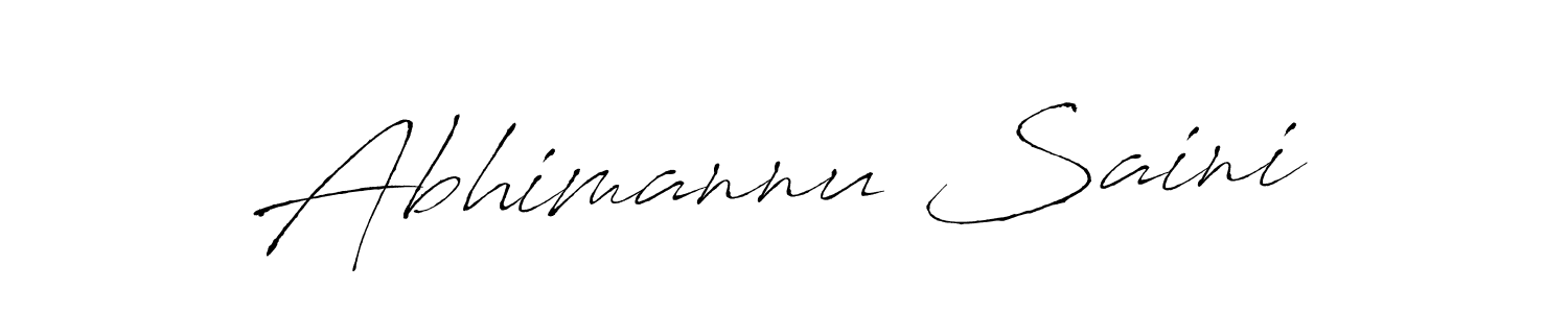 Make a short Abhimannu Saini signature style. Manage your documents anywhere anytime using Antro_Vectra. Create and add eSignatures, submit forms, share and send files easily. Abhimannu Saini signature style 6 images and pictures png