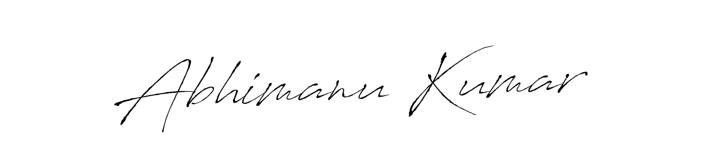 Abhimanu Kumar stylish signature style. Best Handwritten Sign (Antro_Vectra) for my name. Handwritten Signature Collection Ideas for my name Abhimanu Kumar. Abhimanu Kumar signature style 6 images and pictures png