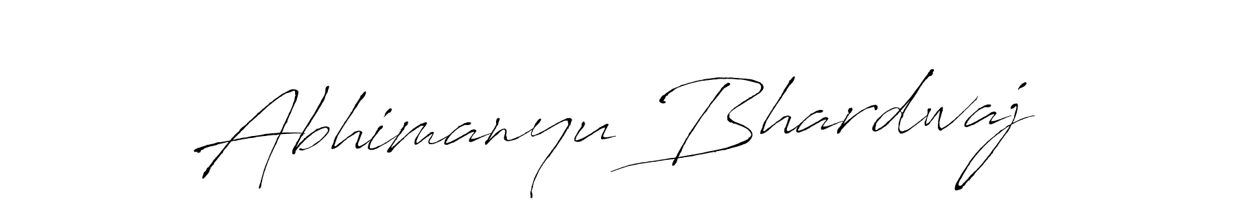 Make a beautiful signature design for name Abhimanyu Bhardwaj. With this signature (Antro_Vectra) style, you can create a handwritten signature for free. Abhimanyu Bhardwaj signature style 6 images and pictures png