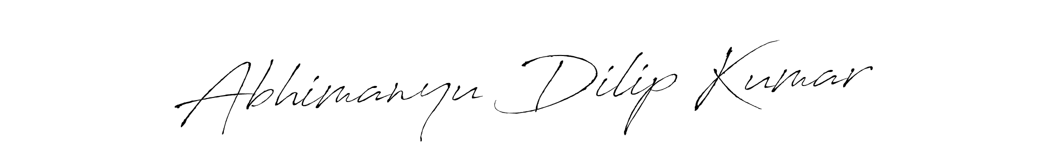 Make a short Abhimanyu Dilip Kumar signature style. Manage your documents anywhere anytime using Antro_Vectra. Create and add eSignatures, submit forms, share and send files easily. Abhimanyu Dilip Kumar signature style 6 images and pictures png