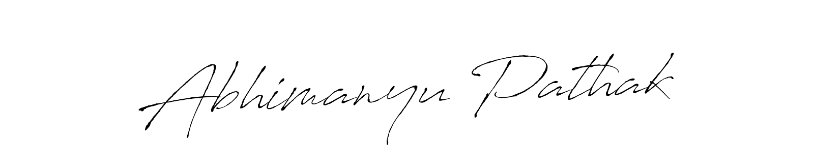 It looks lik you need a new signature style for name Abhimanyu Pathak. Design unique handwritten (Antro_Vectra) signature with our free signature maker in just a few clicks. Abhimanyu Pathak signature style 6 images and pictures png