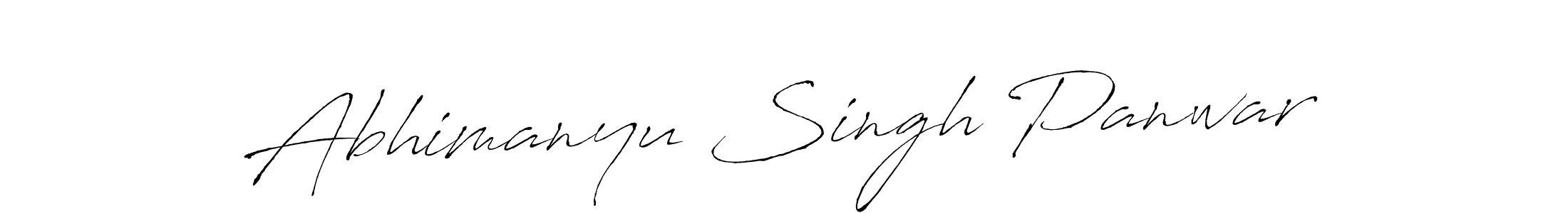 Use a signature maker to create a handwritten signature online. With this signature software, you can design (Antro_Vectra) your own signature for name Abhimanyu Singh Panwar. Abhimanyu Singh Panwar signature style 6 images and pictures png