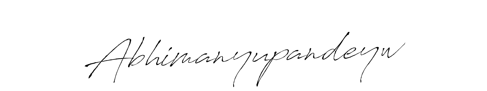 It looks lik you need a new signature style for name Abhimanyupandeyw. Design unique handwritten (Antro_Vectra) signature with our free signature maker in just a few clicks. Abhimanyupandeyw signature style 6 images and pictures png