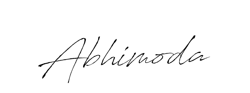 Make a beautiful signature design for name Abhimoda. Use this online signature maker to create a handwritten signature for free. Abhimoda signature style 6 images and pictures png