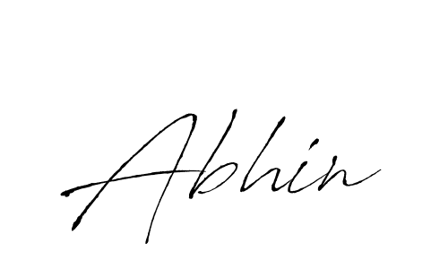 Abhin stylish signature style. Best Handwritten Sign (Antro_Vectra) for my name. Handwritten Signature Collection Ideas for my name Abhin. Abhin signature style 6 images and pictures png