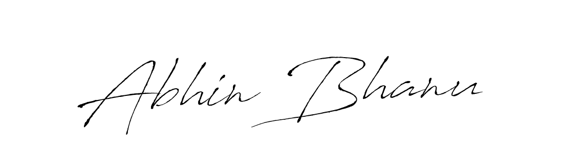 Use a signature maker to create a handwritten signature online. With this signature software, you can design (Antro_Vectra) your own signature for name Abhin Bhanu. Abhin Bhanu signature style 6 images and pictures png