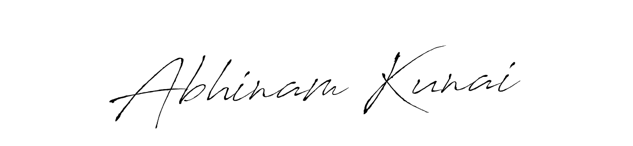 Abhinam Kunai stylish signature style. Best Handwritten Sign (Antro_Vectra) for my name. Handwritten Signature Collection Ideas for my name Abhinam Kunai. Abhinam Kunai signature style 6 images and pictures png