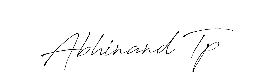 It looks lik you need a new signature style for name Abhinand Tp. Design unique handwritten (Antro_Vectra) signature with our free signature maker in just a few clicks. Abhinand Tp signature style 6 images and pictures png