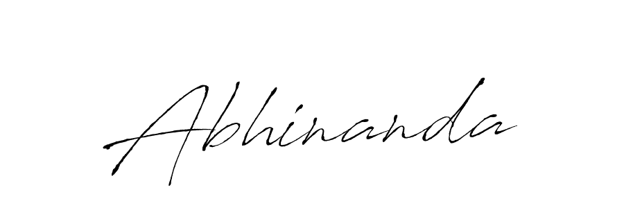 Make a beautiful signature design for name Abhinanda. With this signature (Antro_Vectra) style, you can create a handwritten signature for free. Abhinanda signature style 6 images and pictures png