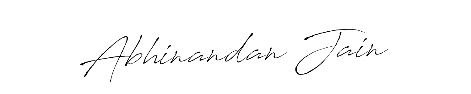 The best way (Antro_Vectra) to make a short signature is to pick only two or three words in your name. The name Abhinandan Jain include a total of six letters. For converting this name. Abhinandan Jain signature style 6 images and pictures png