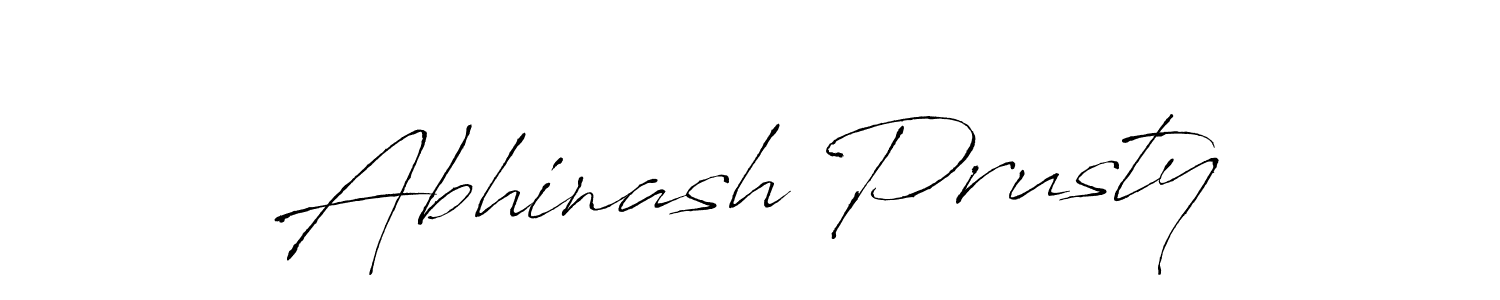 Abhinash Prusty stylish signature style. Best Handwritten Sign (Antro_Vectra) for my name. Handwritten Signature Collection Ideas for my name Abhinash Prusty. Abhinash Prusty signature style 6 images and pictures png