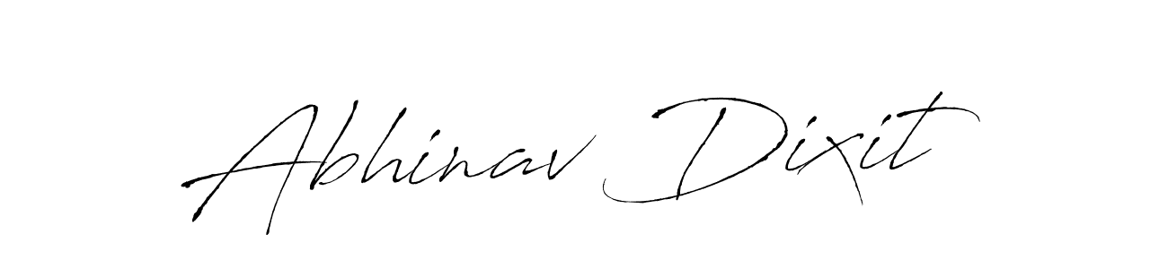How to make Abhinav Dixit name signature. Use Antro_Vectra style for creating short signs online. This is the latest handwritten sign. Abhinav Dixit signature style 6 images and pictures png