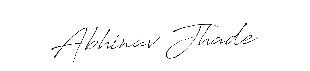 You can use this online signature creator to create a handwritten signature for the name Abhinav Jhade. This is the best online autograph maker. Abhinav Jhade signature style 6 images and pictures png