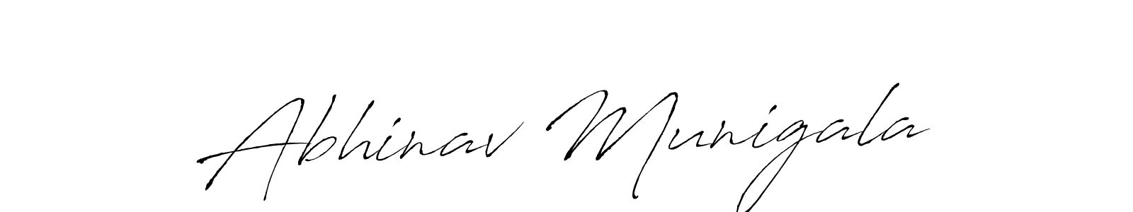 Also we have Abhinav Munigala name is the best signature style. Create professional handwritten signature collection using Antro_Vectra autograph style. Abhinav Munigala signature style 6 images and pictures png