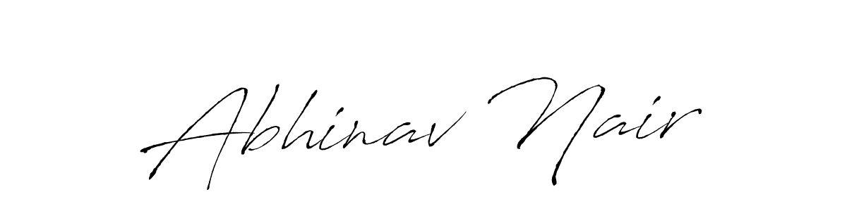 Antro_Vectra is a professional signature style that is perfect for those who want to add a touch of class to their signature. It is also a great choice for those who want to make their signature more unique. Get Abhinav Nair name to fancy signature for free. Abhinav Nair signature style 6 images and pictures png