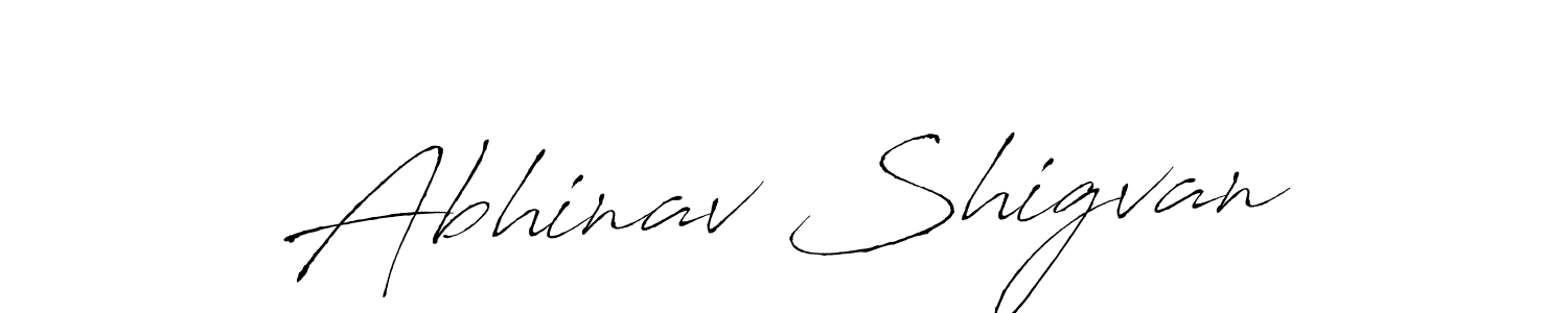 This is the best signature style for the Abhinav Shigvan name. Also you like these signature font (Antro_Vectra). Mix name signature. Abhinav Shigvan signature style 6 images and pictures png