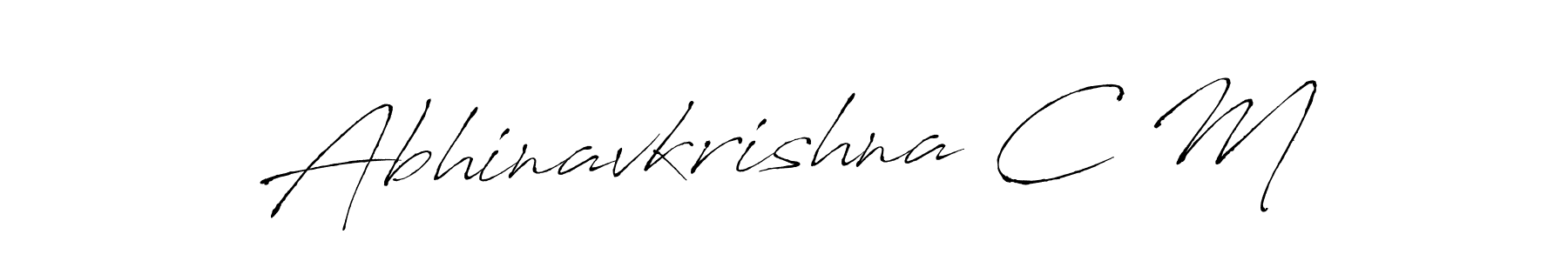 Make a beautiful signature design for name Abhinavkrishna C M. Use this online signature maker to create a handwritten signature for free. Abhinavkrishna C M signature style 6 images and pictures png