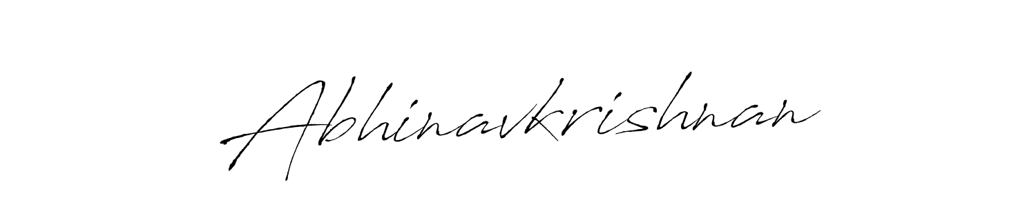 Design your own signature with our free online signature maker. With this signature software, you can create a handwritten (Antro_Vectra) signature for name Abhinavkrishnan. Abhinavkrishnan signature style 6 images and pictures png