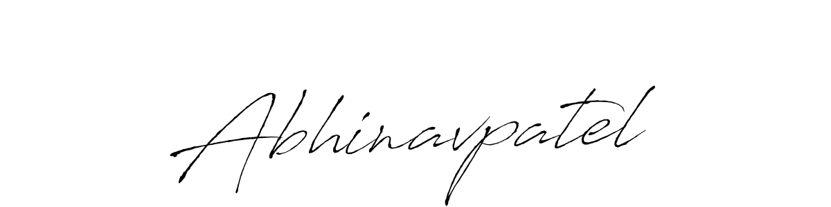 Make a beautiful signature design for name Abhinavpatel. With this signature (Antro_Vectra) style, you can create a handwritten signature for free. Abhinavpatel signature style 6 images and pictures png