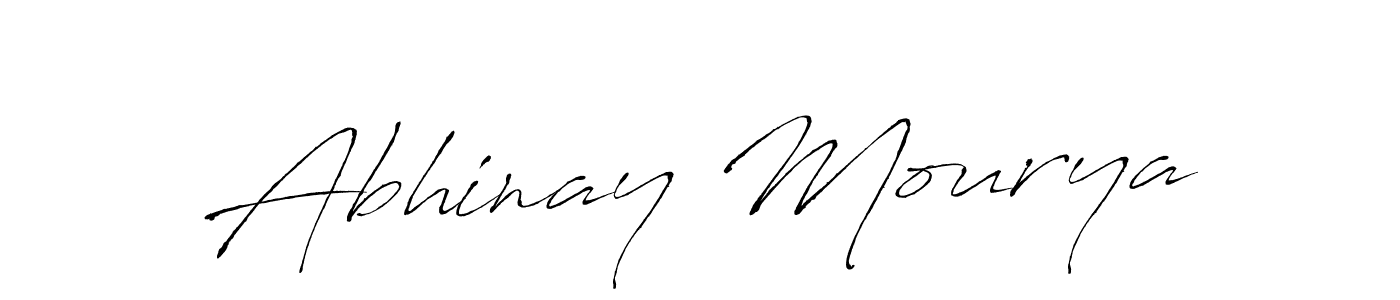 Create a beautiful signature design for name Abhinay Mourya. With this signature (Antro_Vectra) fonts, you can make a handwritten signature for free. Abhinay Mourya signature style 6 images and pictures png