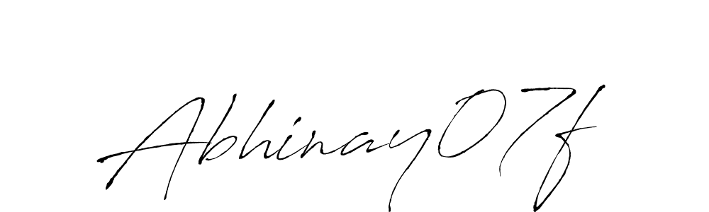 Also we have Abhinay07f name is the best signature style. Create professional handwritten signature collection using Antro_Vectra autograph style. Abhinay07f signature style 6 images and pictures png