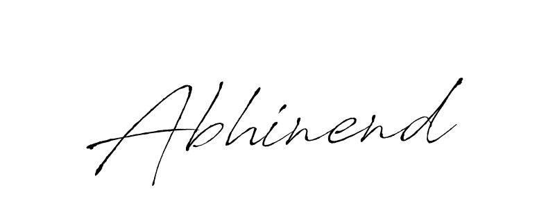 How to make Abhinend signature? Antro_Vectra is a professional autograph style. Create handwritten signature for Abhinend name. Abhinend signature style 6 images and pictures png