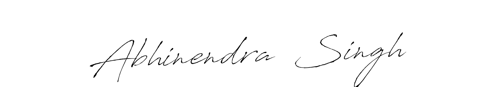 Use a signature maker to create a handwritten signature online. With this signature software, you can design (Antro_Vectra) your own signature for name Abhinendra  Singh. Abhinendra  Singh signature style 6 images and pictures png