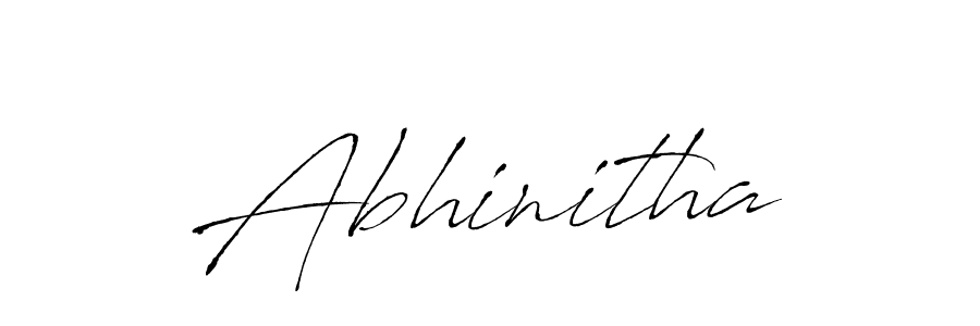Design your own signature with our free online signature maker. With this signature software, you can create a handwritten (Antro_Vectra) signature for name Abhinitha. Abhinitha signature style 6 images and pictures png