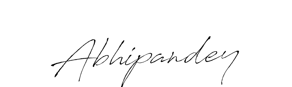 Abhipandey stylish signature style. Best Handwritten Sign (Antro_Vectra) for my name. Handwritten Signature Collection Ideas for my name Abhipandey. Abhipandey signature style 6 images and pictures png