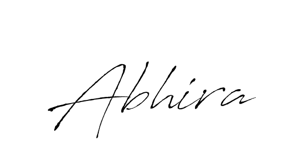 Abhira stylish signature style. Best Handwritten Sign (Antro_Vectra) for my name. Handwritten Signature Collection Ideas for my name Abhira. Abhira signature style 6 images and pictures png