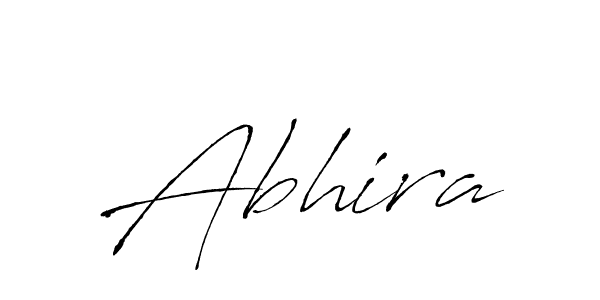 Abhira stylish signature style. Best Handwritten Sign (Antro_Vectra) for my name. Handwritten Signature Collection Ideas for my name Abhira. Abhira signature style 6 images and pictures png